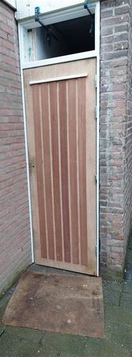 Isolatie deur ingevuld